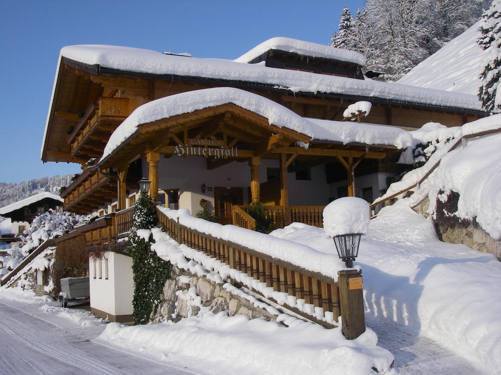 Berggasthof Hintergfoell Unken Zewnętrze zdjęcie