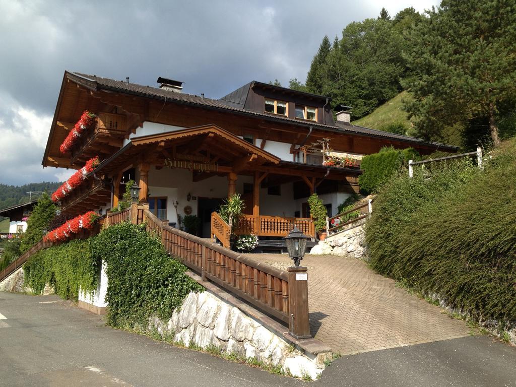 Berggasthof Hintergfoell Unken Zewnętrze zdjęcie